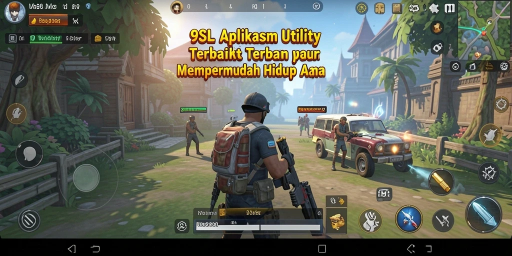 Screenshot utama 9SL menampilkan antarmuka aplikasi Utility yang user-friendly.