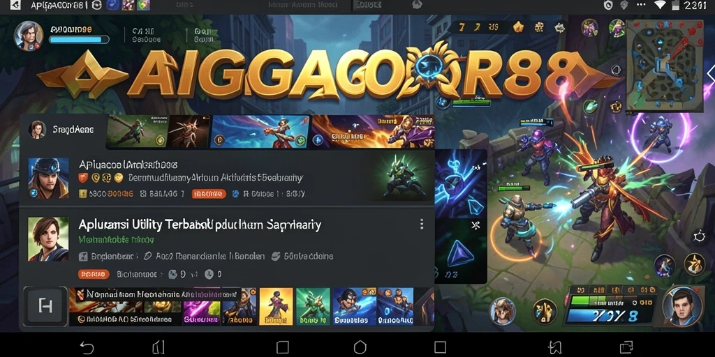 Screenshot APIGACOR88 menampilkan antarmuka yang ramah pengguna dan intuitif.