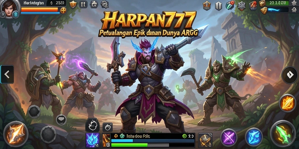Screenshot gameplay HARAPAN777 yang menampilkan aksi petualangan penuh adrenalin.