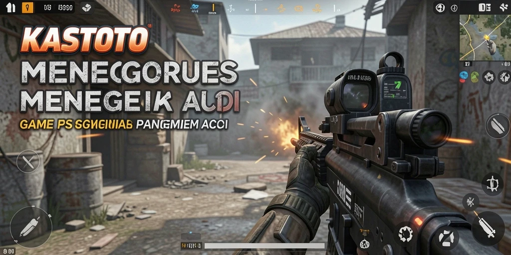 Tampilan gameplay KASTOTO yang intens dan penuh aksi.