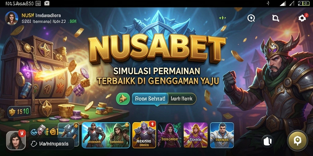 Gameplay simulasi yang menarik dan mendalam di NUSABET.