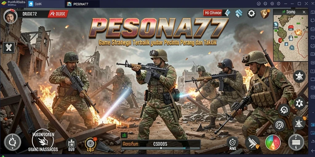 Gameplay PESONA77 yang menegangkan dan strategis.