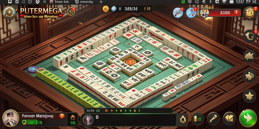 Tampilan gameplay PUTERMEGA yang seru dan penuh strategi.