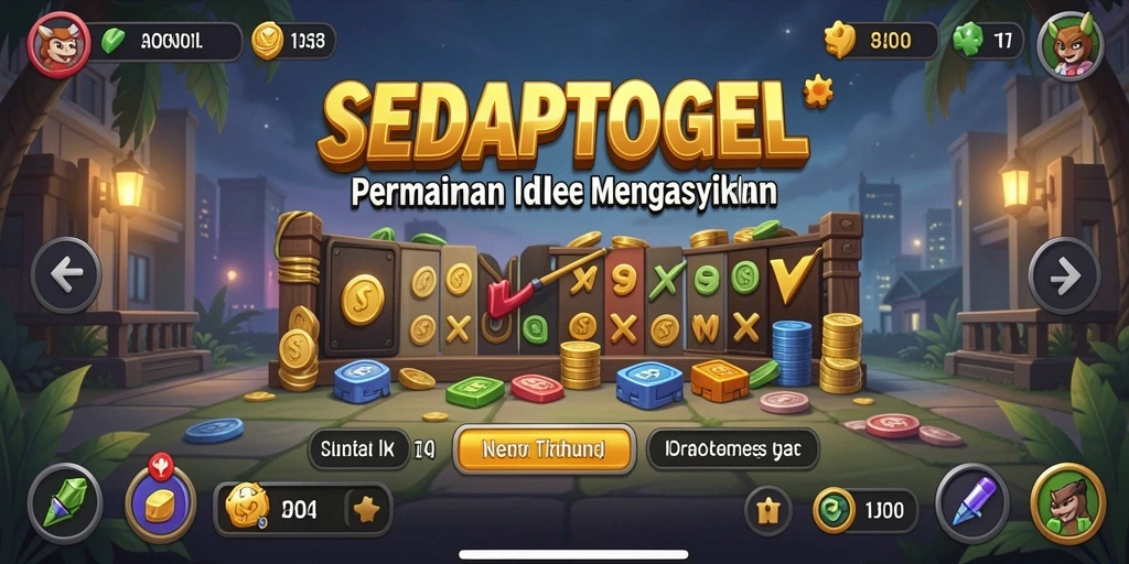 Tampilan gameplay SEDAPTOGEL yang menarik dan mengasyikkan.