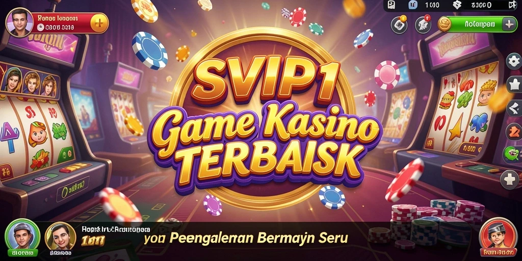 Tampilan gameplay menarik dari SVIP1 dengan aksi Kasino seru.