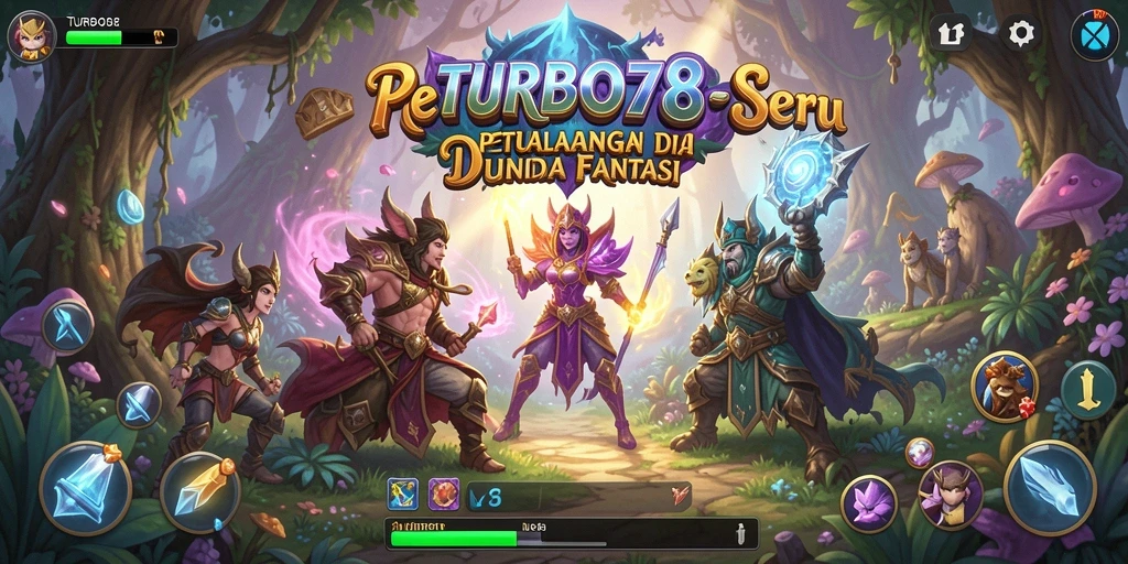 Tampilan gameplay TURBO78 yang menegangkan dan menarik di dunia RPG.